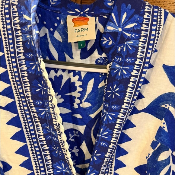 π Farm Rio blue maxi, size L π - Picture 2 of 6